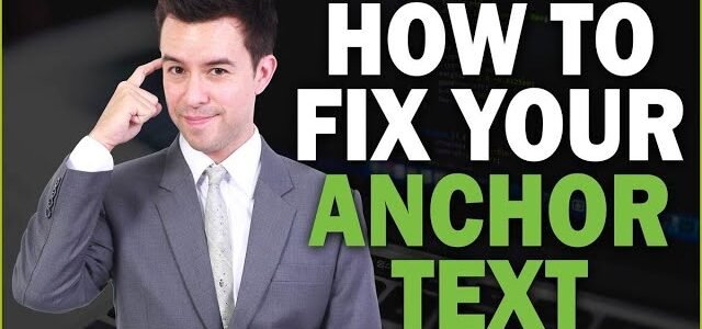 How to Fix Anchor Text Problems (Over-Optimized Backlinks)