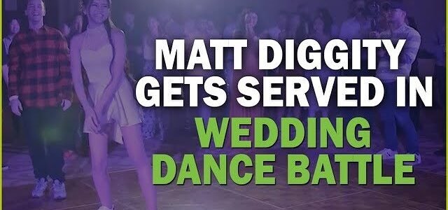 Matt Diggity gets Served by Wife in Wedding Dance Battle